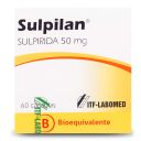 Sulpilan Sulpirida 50 mg 60 Cápsulas