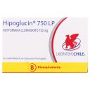 Hipoglucin 750 Lp Metformina 750 mg 30 Comprimidos Liberacion Prolongada
