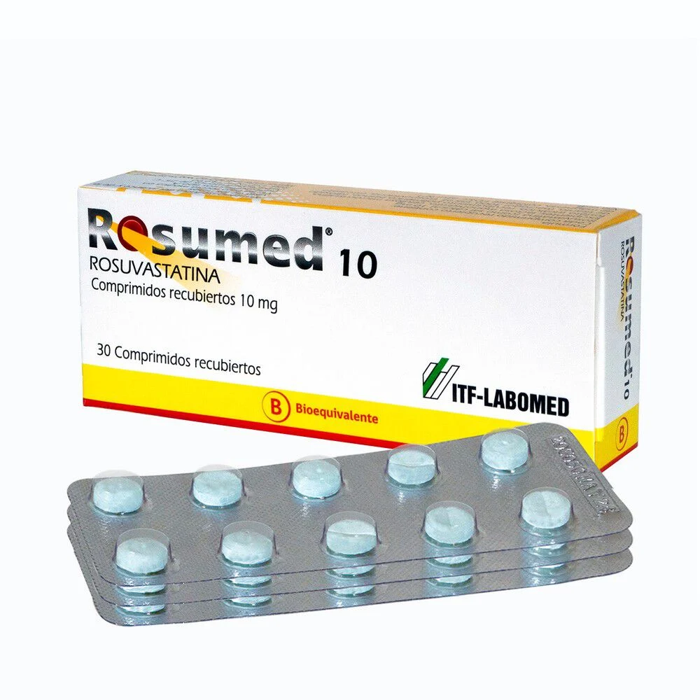 Rosumed 10 mg x 30 Comprimidos - Rosuvastatina