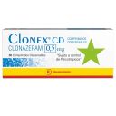 Clonex CD Clonazepam 0,5 mg 30 Comprimidos Dispersables Dispersables