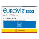 Eurovir Aciclovir 800 mg 5 Comprimidos