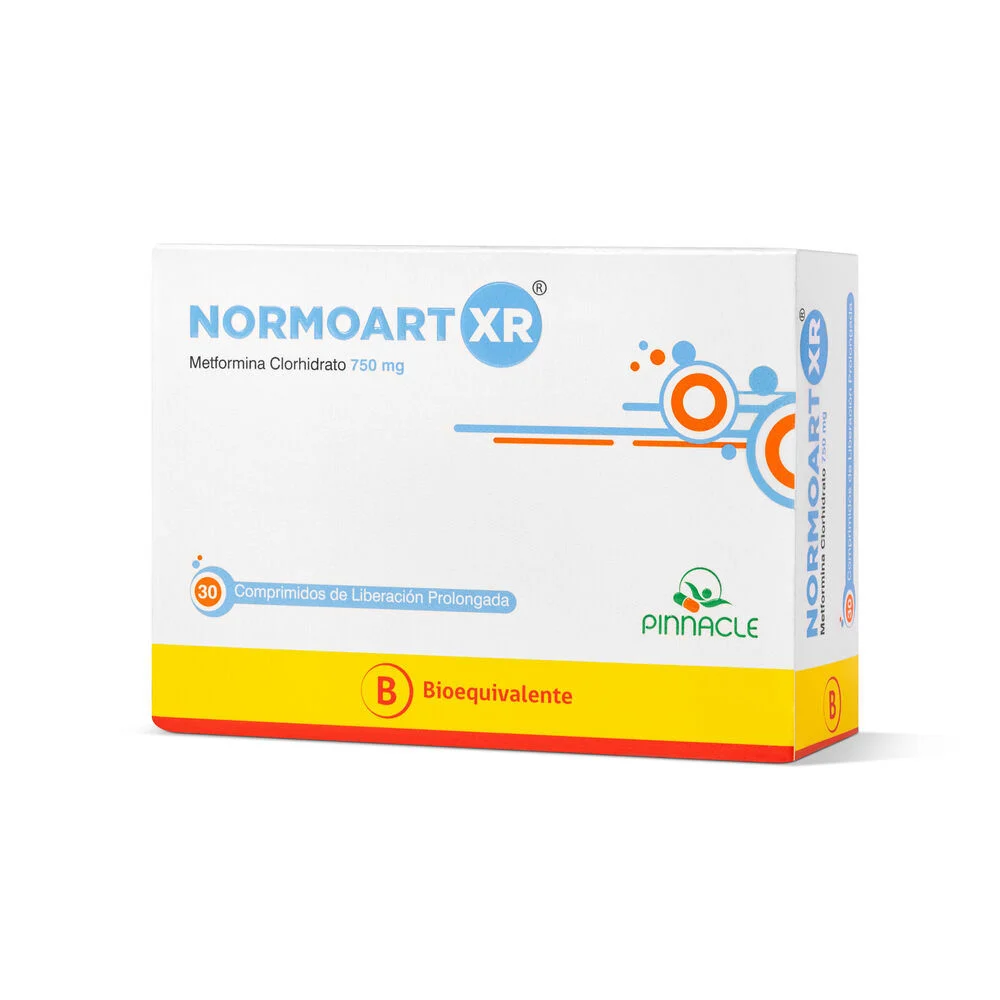 Normoart XR 750 mg x 30 Comprimidos - Metformina