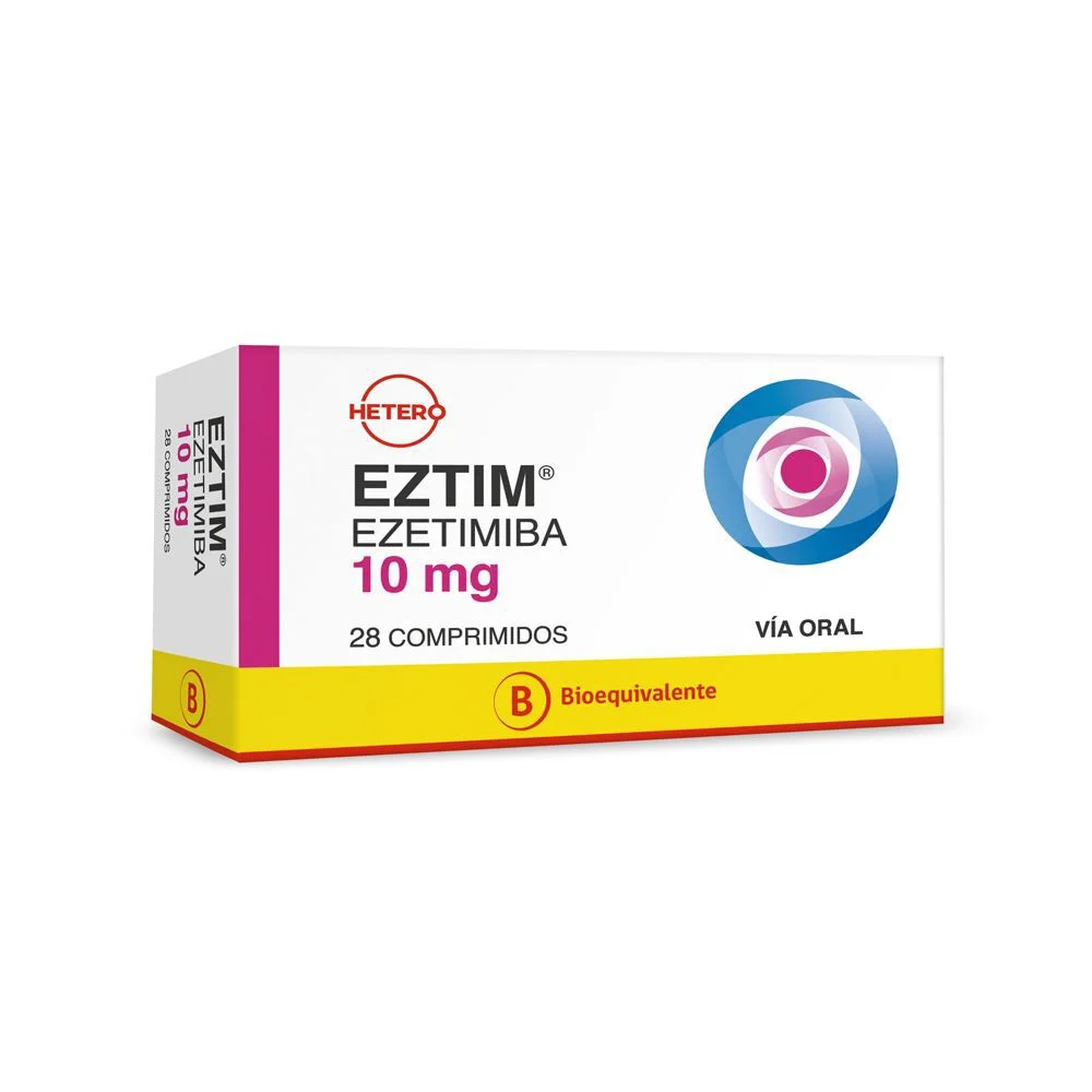 Eztim 10 mg x 28 Comprimidos - Ezetimiba