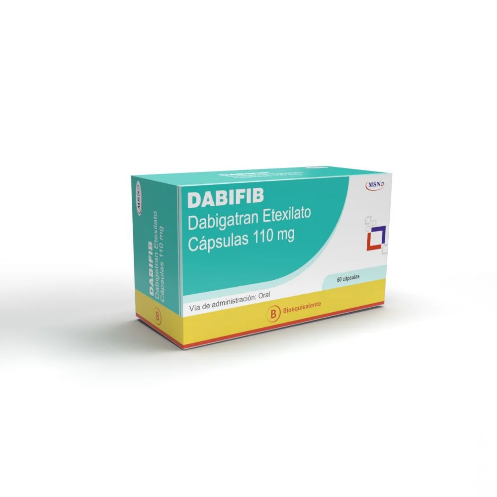 Dabifib Dabigatran Etexilato 110 mg x 60 Cápsulas