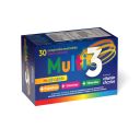 Vitamin Choice Multi 3 Multivitamínico Masticable Frambuesa 30 Comprimidos
