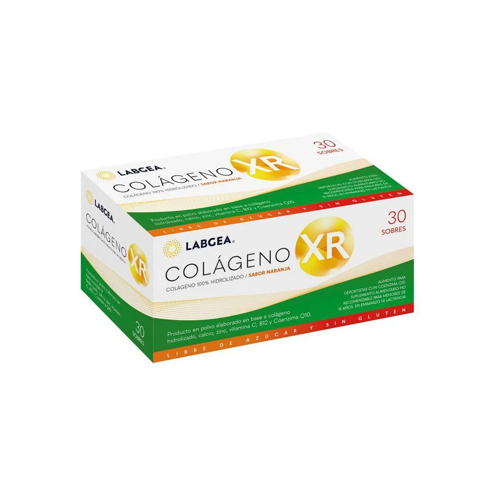 Colágeno XR Hidrolizado Naranja 30 Sobres – LABGEA