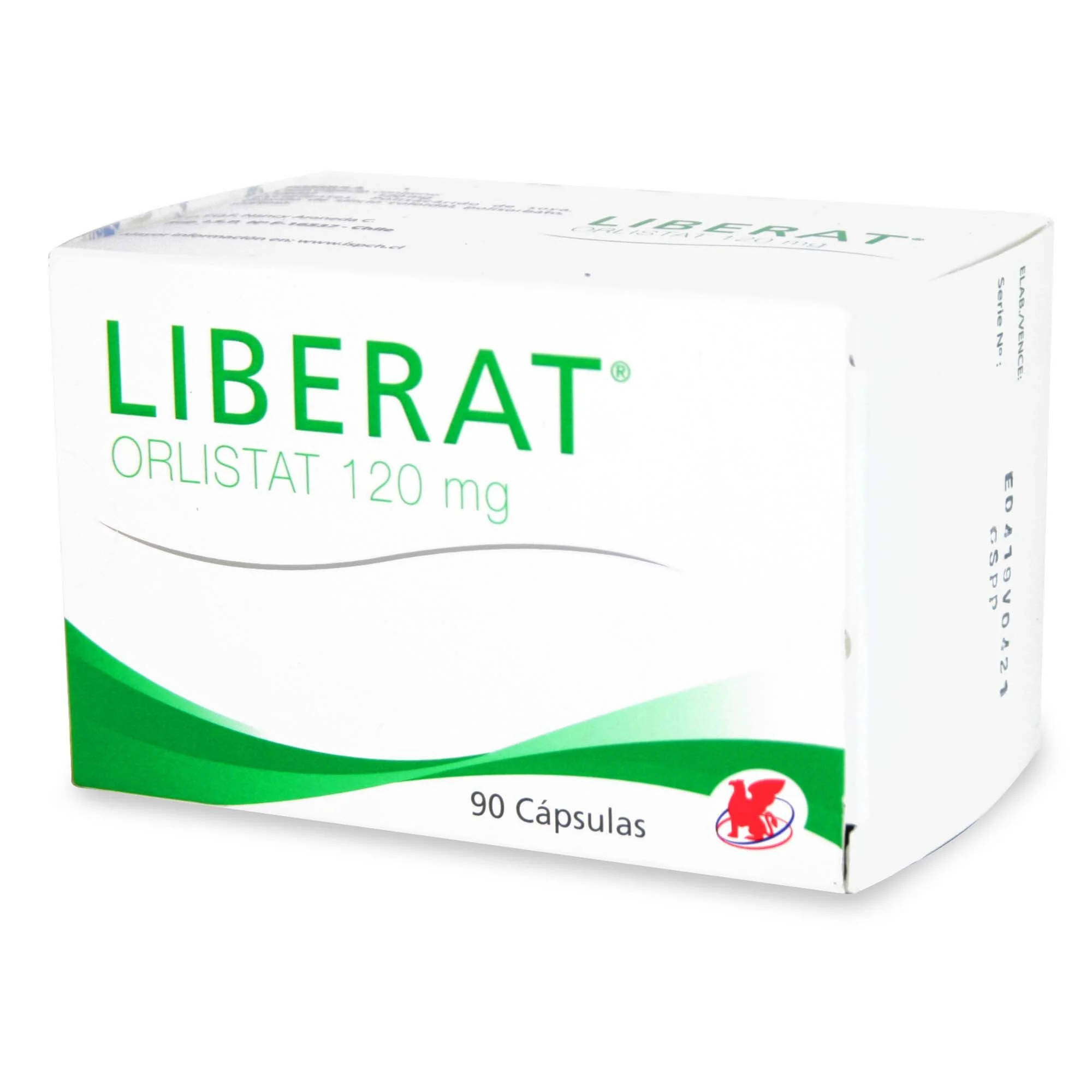 Liberat 120 mg x 90 Cápsulas - Orlistat