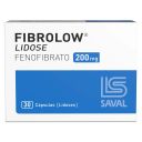 Fibrolow Fenofibrato 200 mg 30 Cápsulas