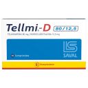 Tellmi-D 80-12,5 Bicapa Telmisartan 30 Comprimidos