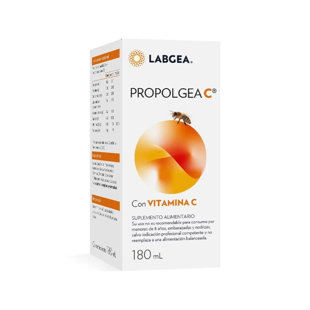 Propolgea C + Vitamina C Jarabe 180 mL