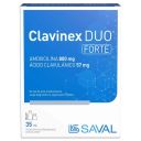 Clavinex Duo Forte 800/57 Amoxicilina 57 mg/5mL Suspensión 35 mL