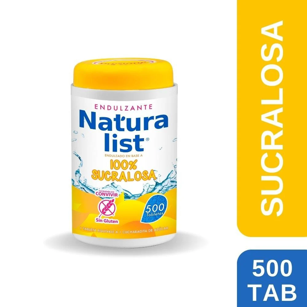 Naturalist 100% Sucralosa 500 Comprimidos