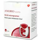 Anoro Ellipta Umeclidinio 62,5 mcg Inhalador Bucal 30 Dosis