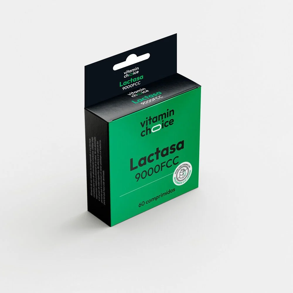 Vitamin Choice Lactasa 9000 FCC 60 Comprimidos - Lactasa