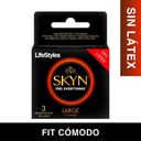 LifeStyles Skyn Large 3 Preservativos Sin Látex