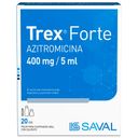 Trex Forte Azitromicina 400 mg / 5 mL Suspensión 20 mL