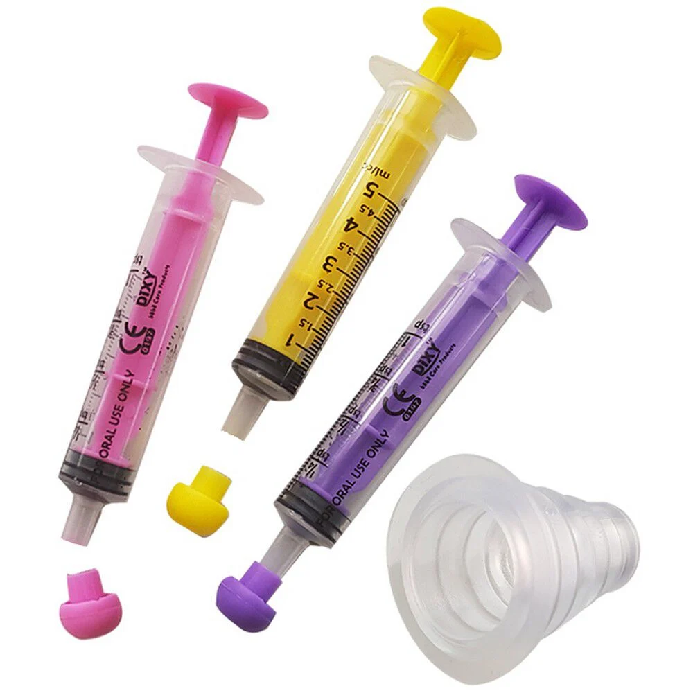 Dixy Jeringas Orales 5 mL 3 Unidades - La Prepie