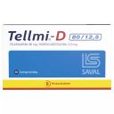 Tellmi-D 80/12,5 mg x 30 Comprimidos - Telmisartán + Hidroclorotiazida
