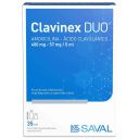 Clavinex Duo Amoxicilina 57 mg/5mL Suspensión 35 mL