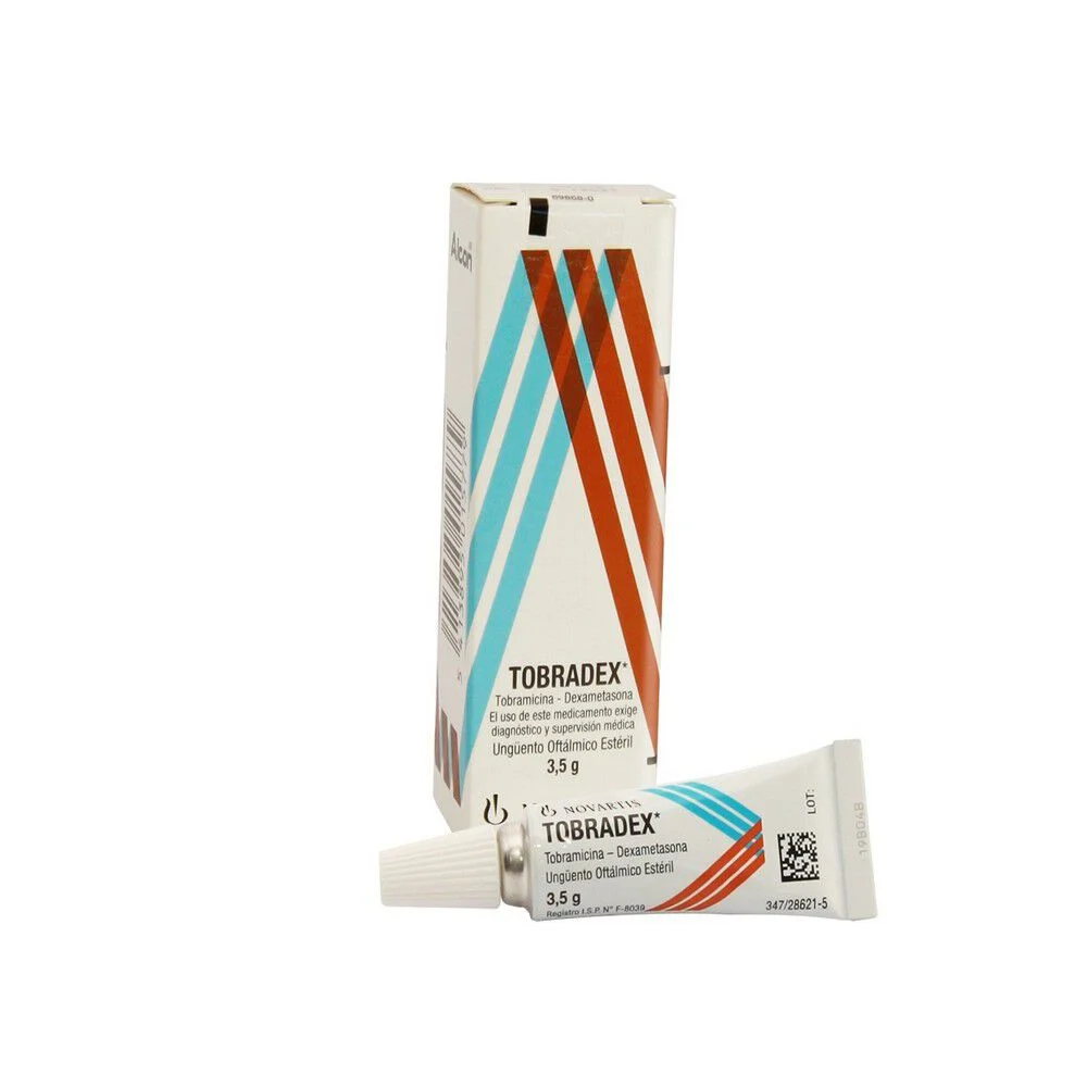 Tobradex 0,3% Ungüento Oftálmico 4 g - Tobramicina + Dexametasona