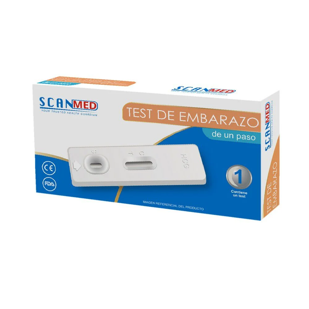 Scanmed Test de Embarazo HCG 1 Unidad - De un Paso