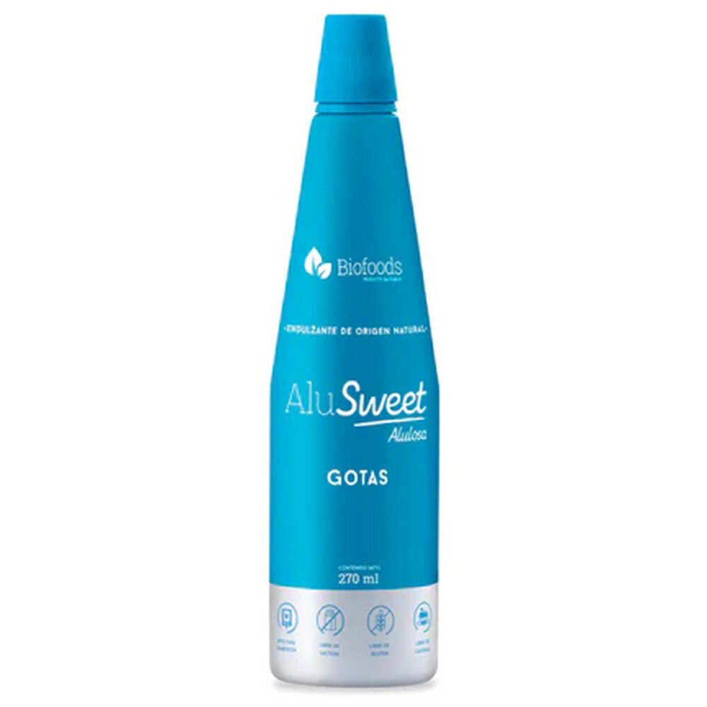 Biofoods Alusweet Alulosa Endulzante Líquido 270 ml