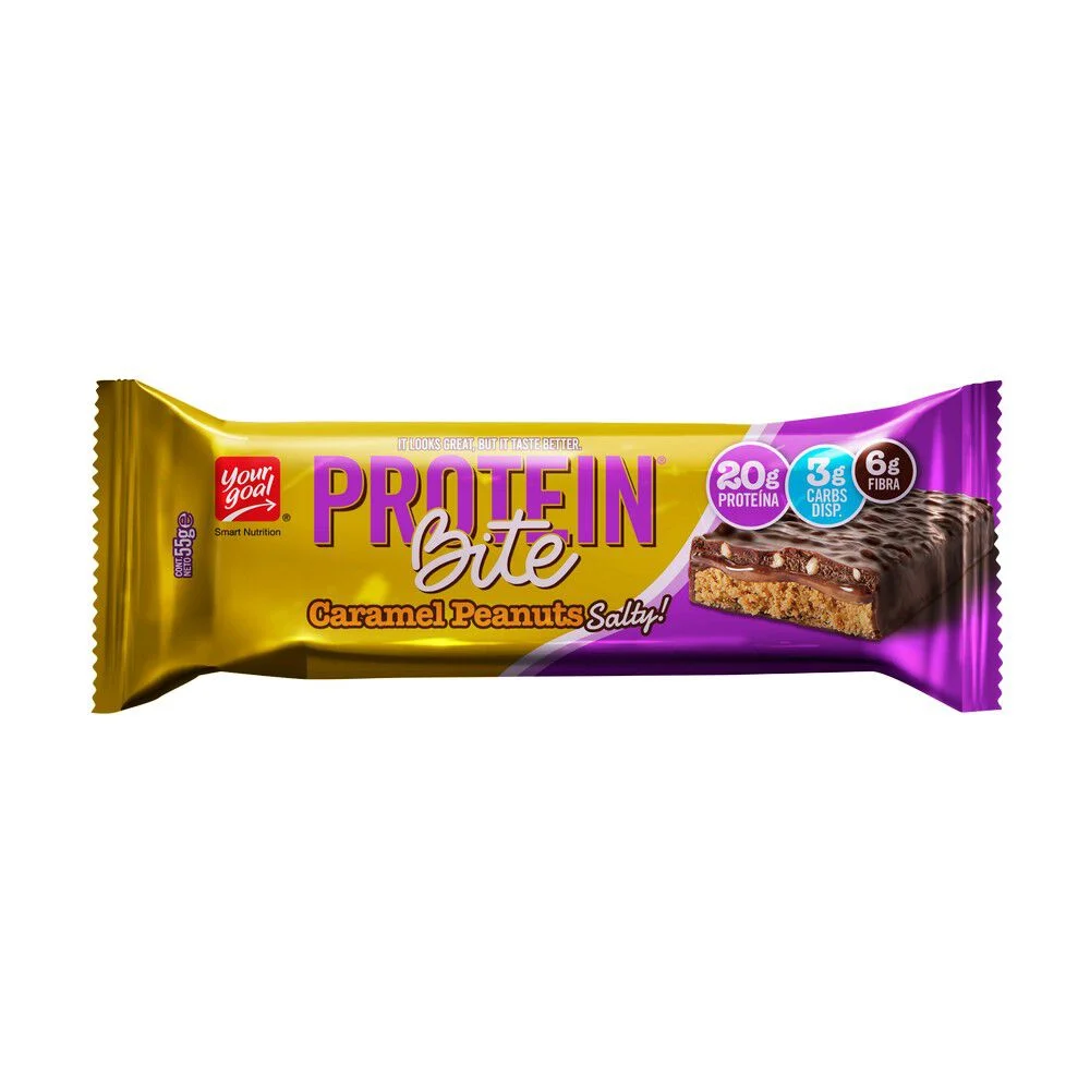 Your Goal Protein Bite Caramel Peanuts Salty 55 g
