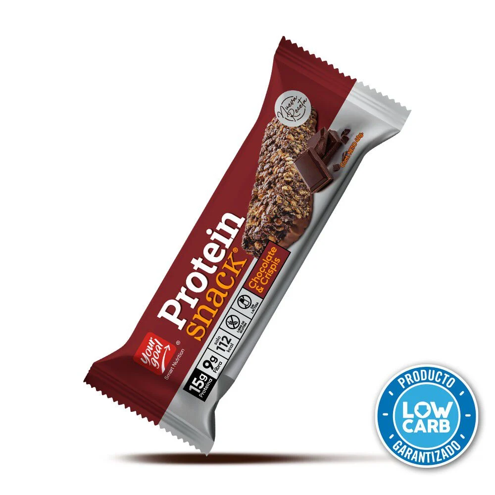 Your Goal Protein Snack Chocolate 12 Unidades - Barra Proteica