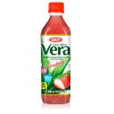 OKF Aloe Drink Vera Strawberry 500 ml - Bebida Sin Azúcar