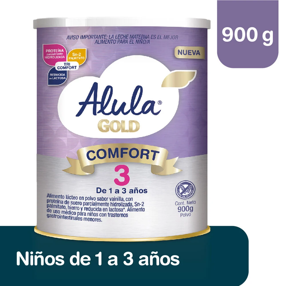 Alula Gold Comfort 3 900 g - Fórmula Infantil Etapa 3
