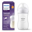 Mamadera Natural Response 260ml Traslucida SCY903/01