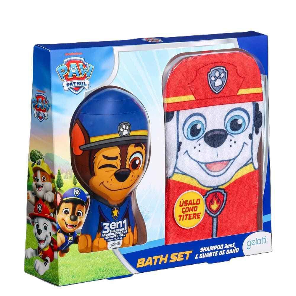 Gelatti Kids Shampoo 3en1 + Guante Paw Patrol 300 ml