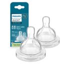 Avent Tetinas Anticólicos Flujo #4 Rápido 6m+ 2 Unidades