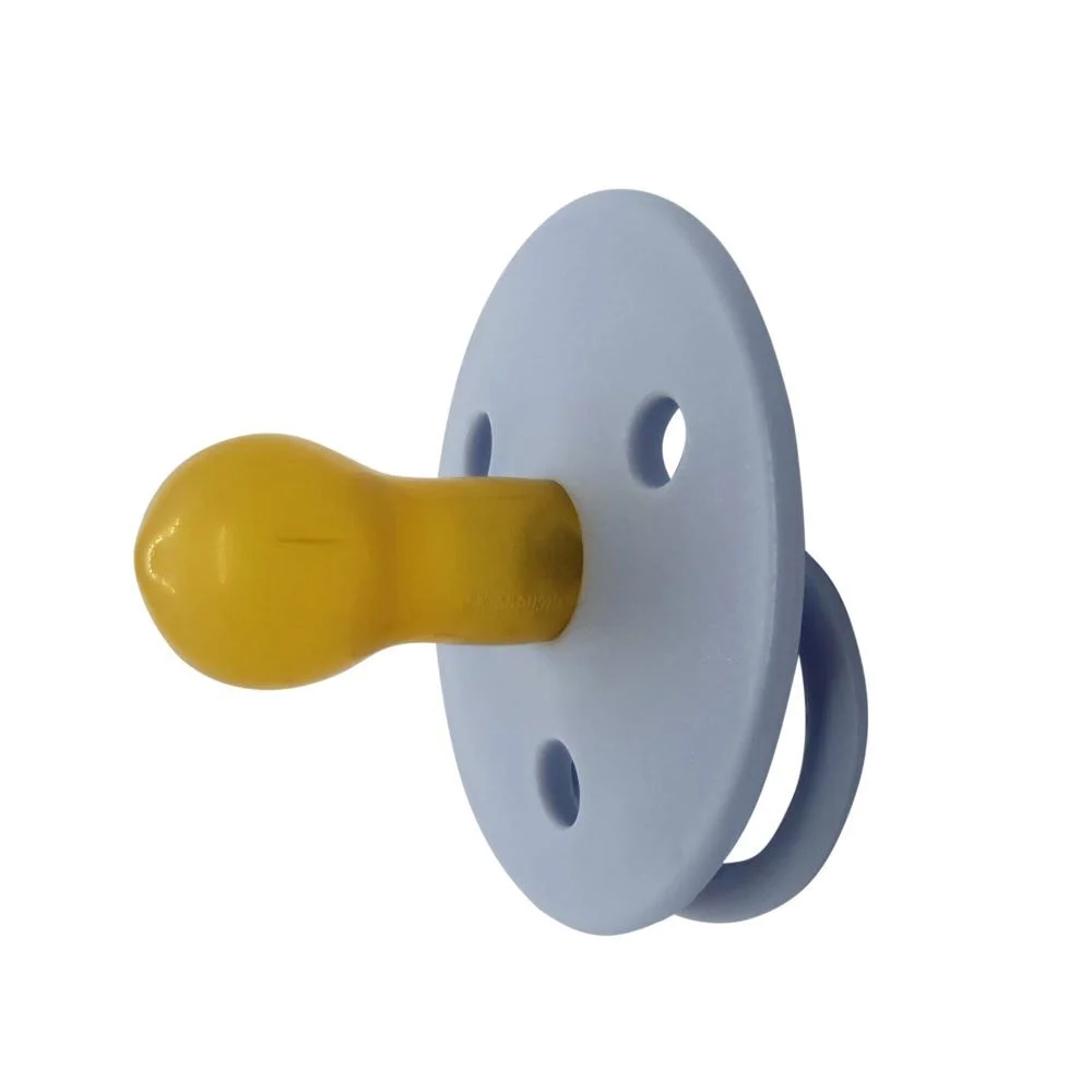 Mininor Chupete Látex Celeste 6+ meses 2 Unidades