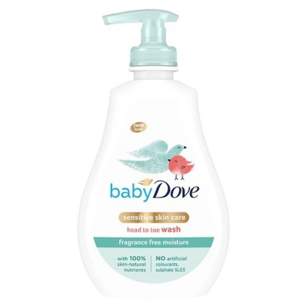 Baby Dove Jabón Líquido Fragrance Free 400 ml