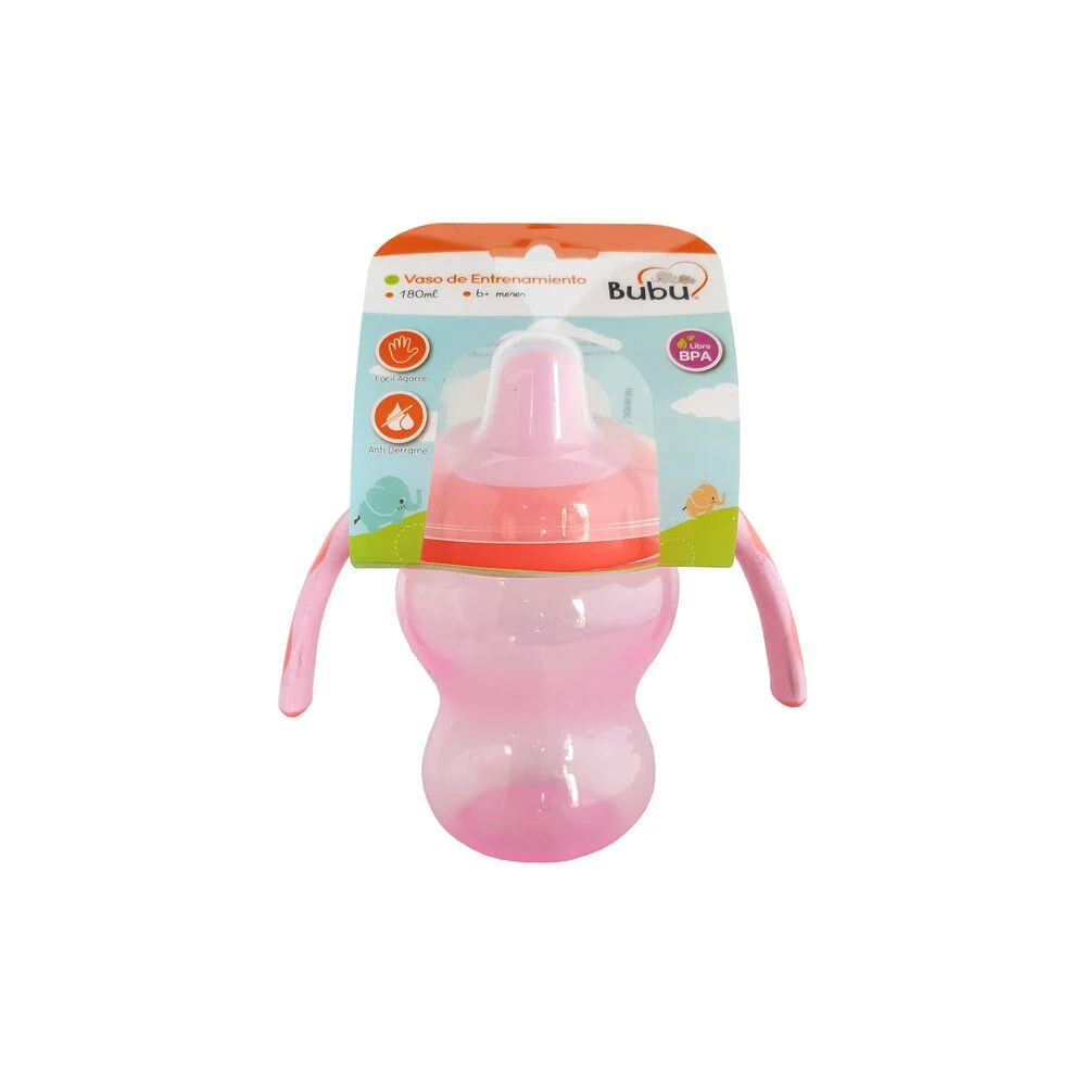 Bubu Vaso Antiderrame 260 mL - Vaso de Entrenamiento para Bebés