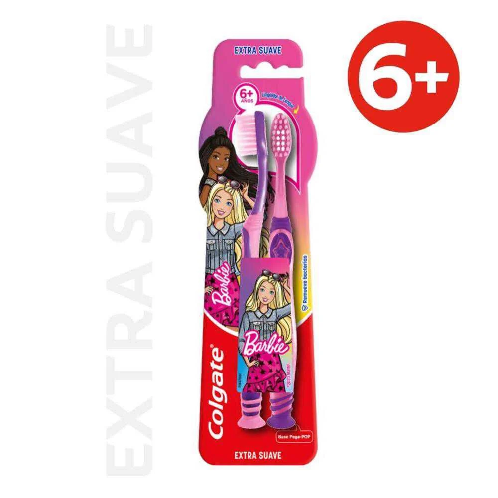 Colgate Smiles Barbie 6+ Años Cepillo Dental 2 Unidades