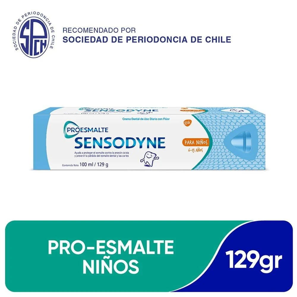 Sensodyne Pro-Esmalte Niños 129 g