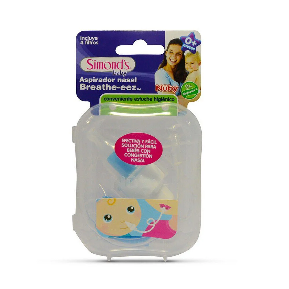 Simond's Baby Aspirador Nasal Breathe-eez 1 Unidad + 4 Filtros