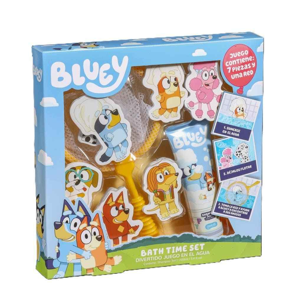 Gelatti Bluey Bath Time Set - Shampoo 3en1 7 Piezas