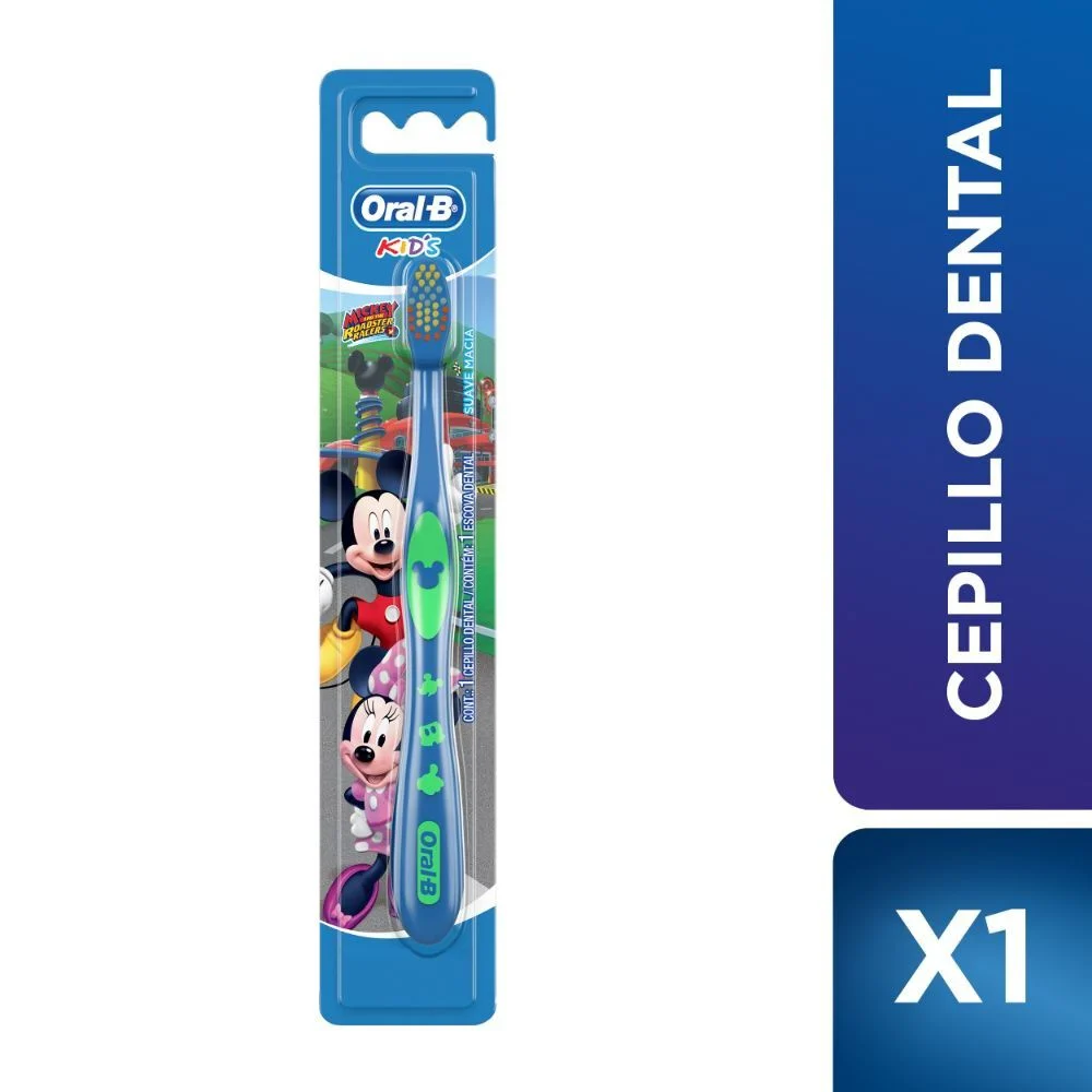 Oral-B Kids Cepillo Dental Mickey Suave 1 Unidad