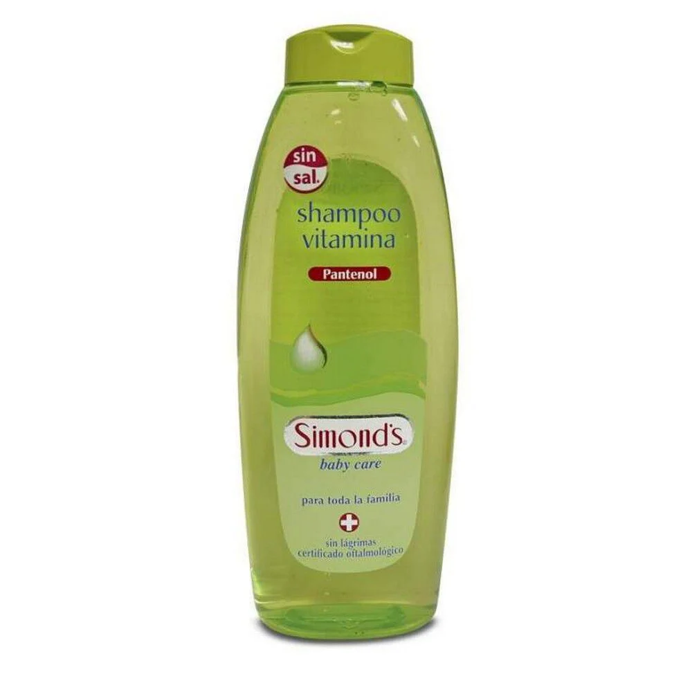 Simond's Shampoo Vitamina Pantenol Sin Sal 400 ml
