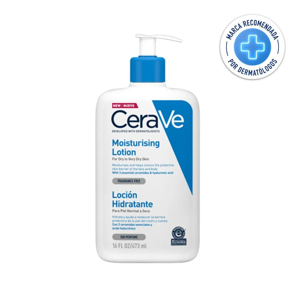 CeraVe Loción Hidratante para Piel Seca a Muy Seca 473 ml