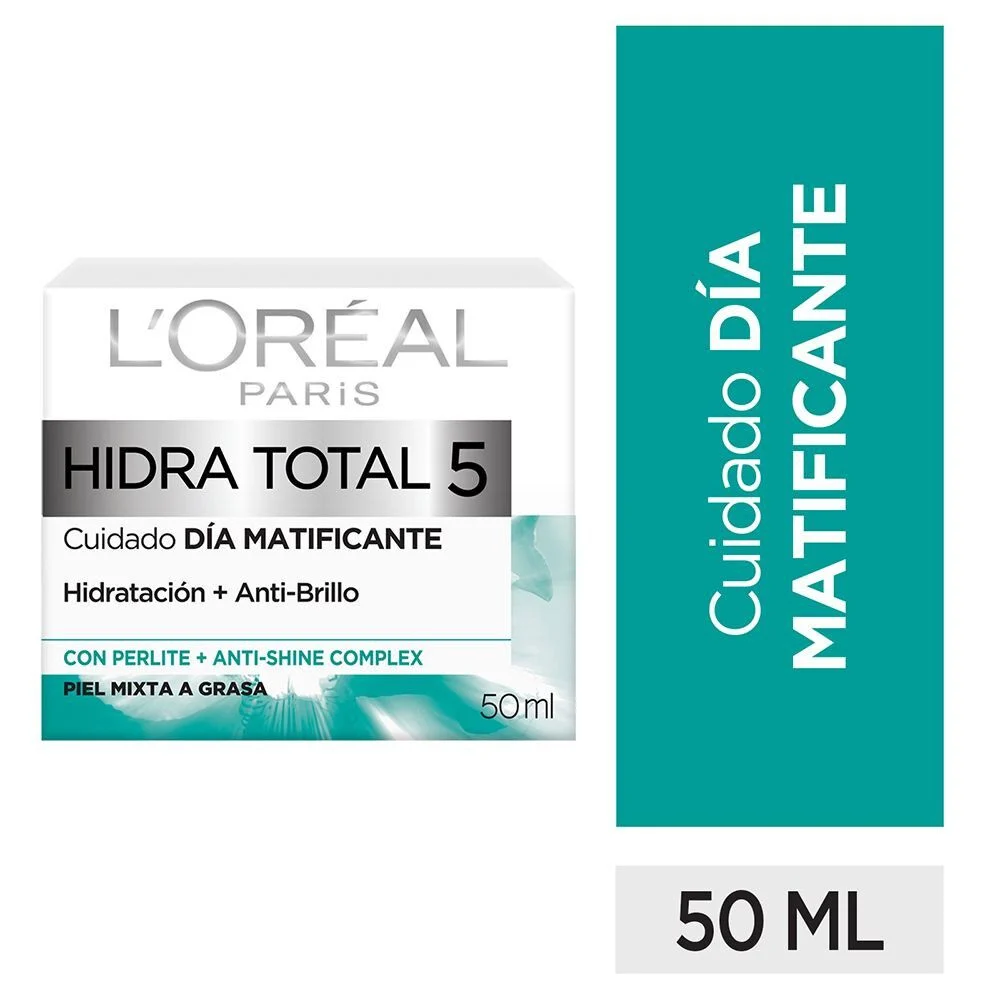 L'Oréal Paris Hidra Total 5 Matificante 50 ml - Crema Día