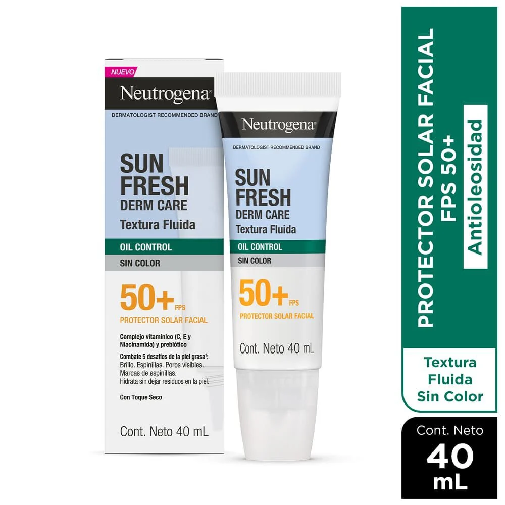 Neutrogena Sun Fresh Oil Control FPS 50+ 40 ml