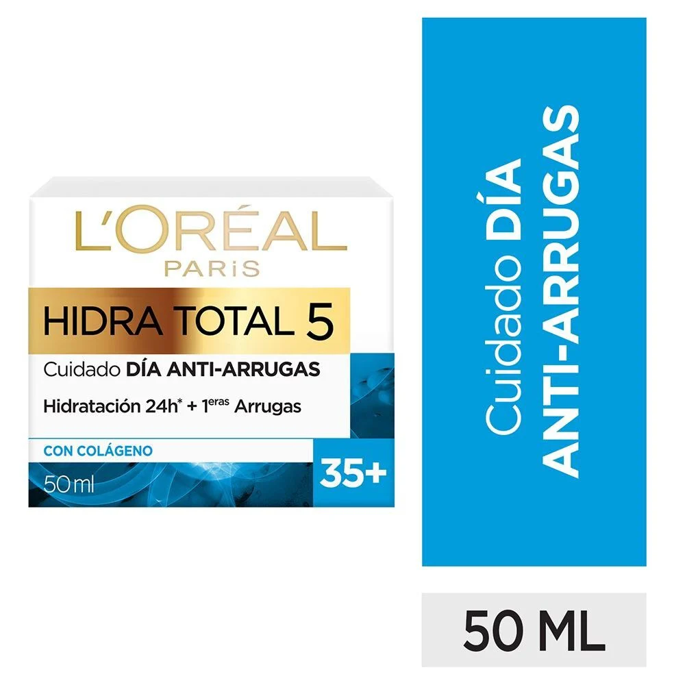 L'Oréal Paris Hidra Total 5 Crema Día Anti-Arrugas 50 ml