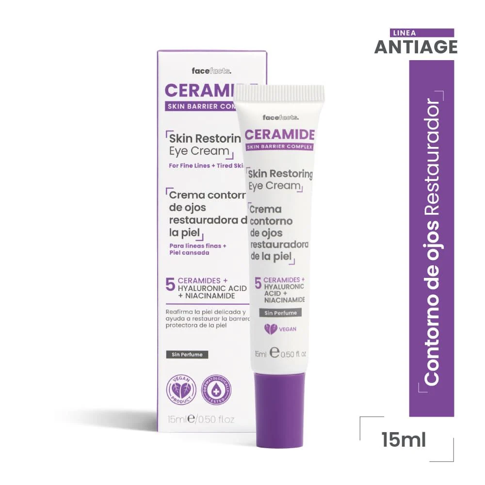facefakta Ceramide Skin Barrier Complex Crema Contorno de Ojos 15 ml