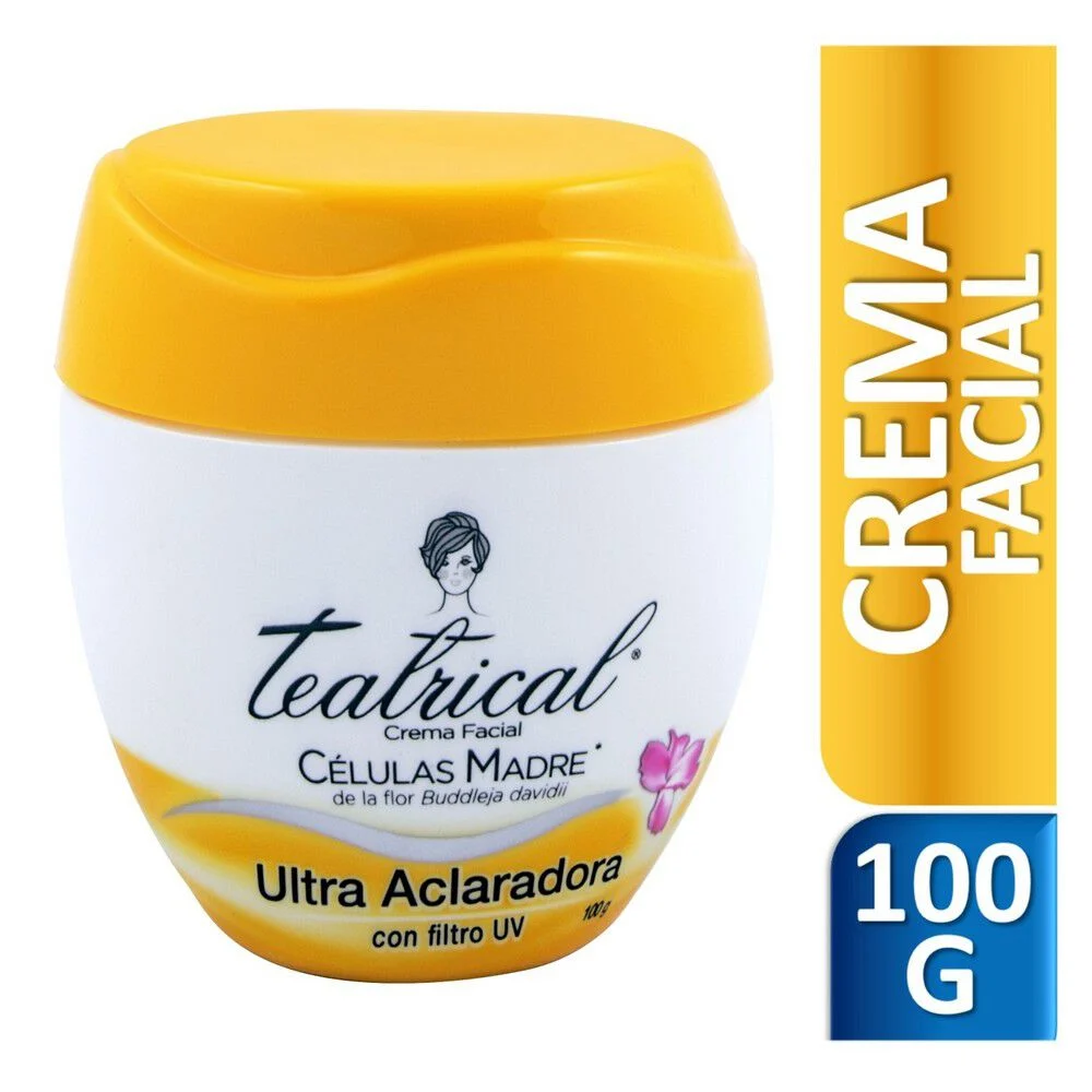 Teatrical Crema Facial Aclaradora Células Madre 100 g
