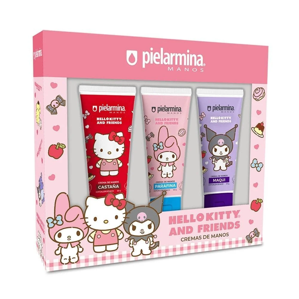 Pielarmina Hello Kitty & Friends Tripack Crema Manos 3 Unidades