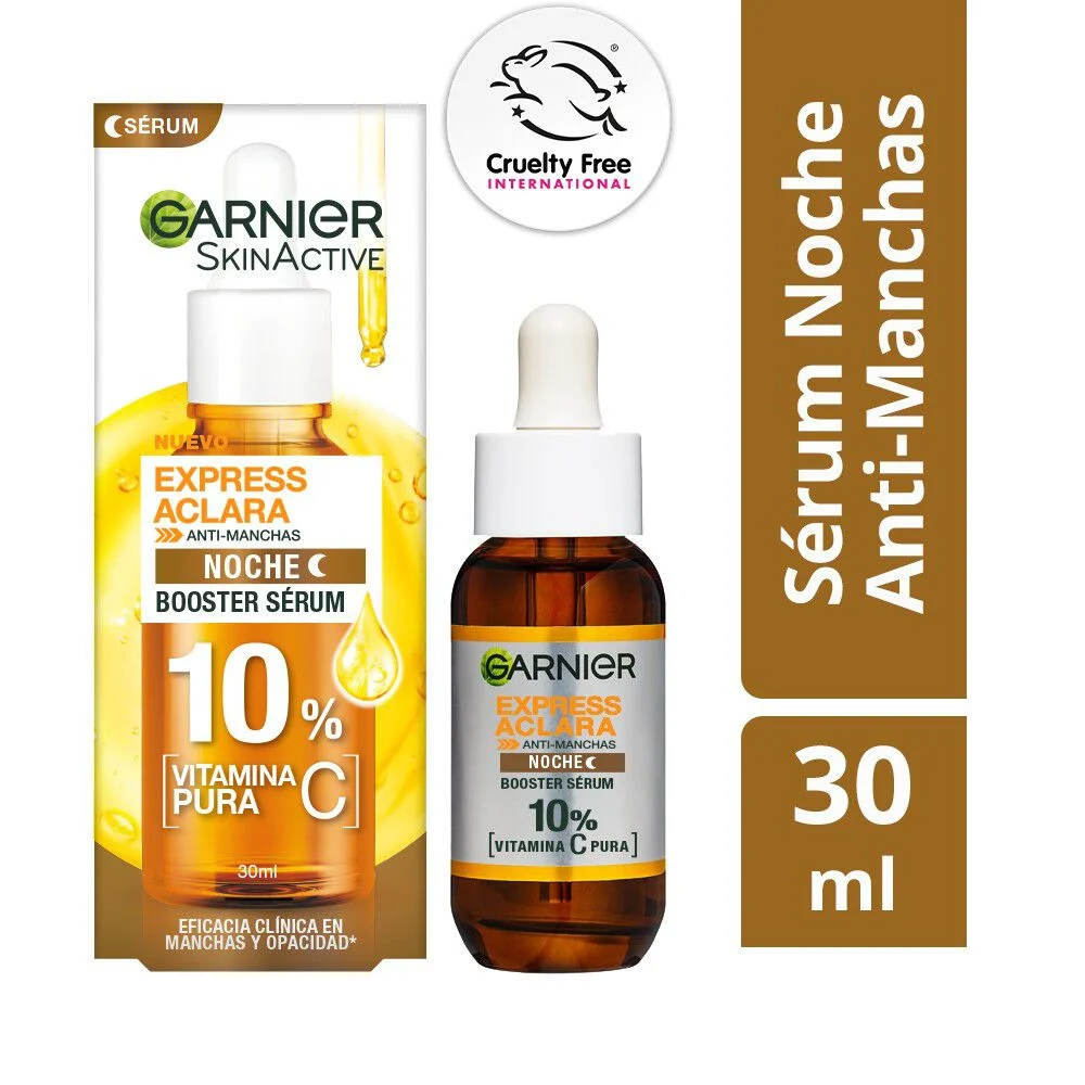 Garnier Express Aclara Sérum Noche 10% Vitamina C 30 ml